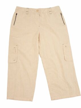 🤍 J. Jill Stone Crop Pants Size 18 NEW NWT Casual Utility Cropped Pants 🤍